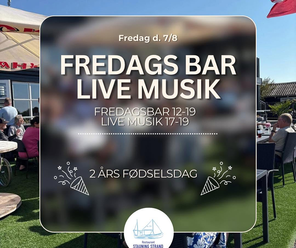 FREDAGSBAR - DOBBELT OP PÅ FEST
